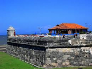 Figure 6. The limestone rock walls of Cartagena (Google Images)