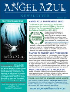 angel azul newsletter