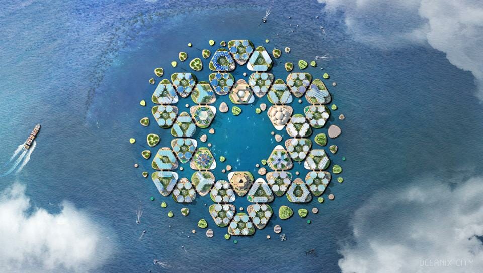 Two Innovative Materials for Floating Islands